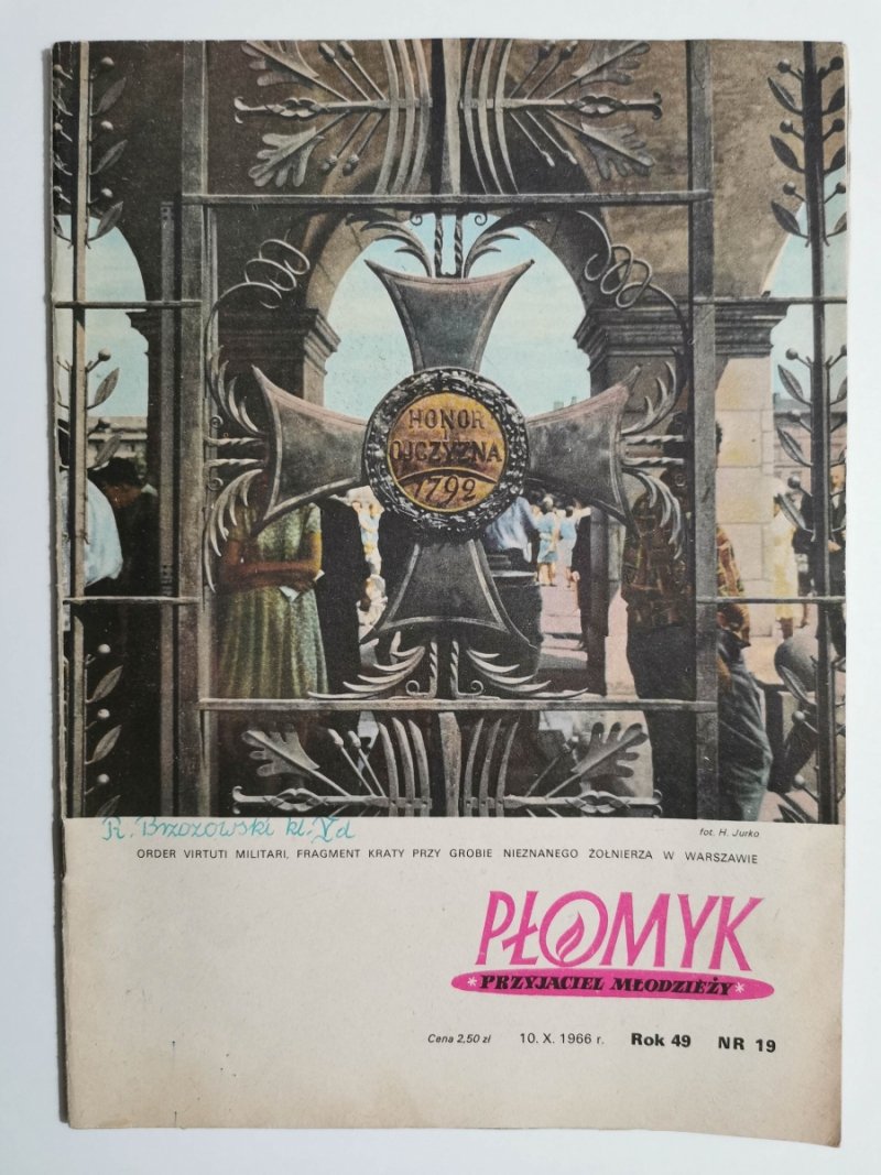PŁOMYK NUMER 19/1966