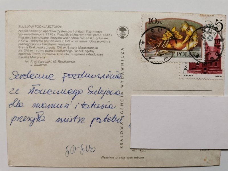 SULEJÓW. PODKLASZTORZE. KILKA UJĘĆ FOT. KRASSOWSKI I INNI