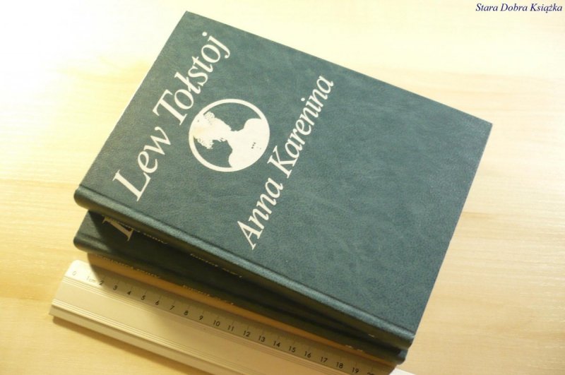 ANNA KARENINA TOM I i II - Lew Tołstoj 1987