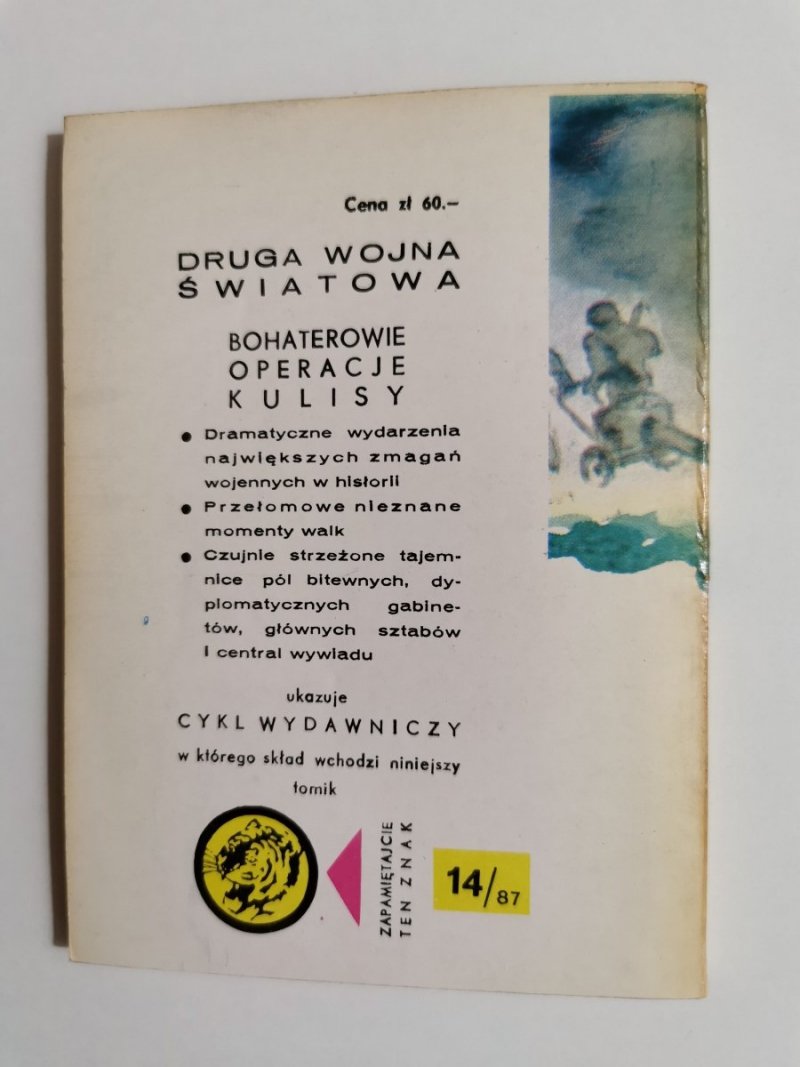ŻÓŁTY TYGRYS: WYSPA REMBEZY - Stanisław Sosna-Sarno 1987