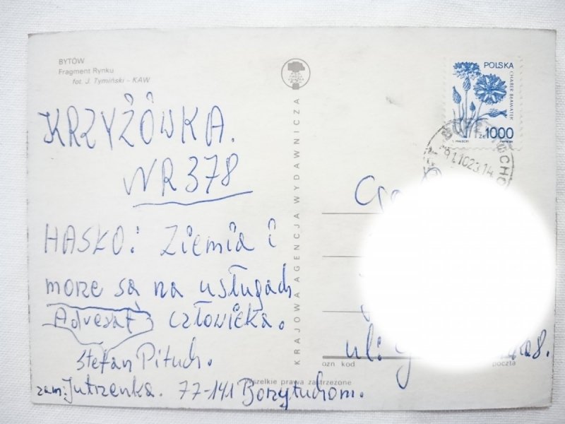 BYTÓW. FRAGMENT RYNKU FOT. J. TYMIŃSKI