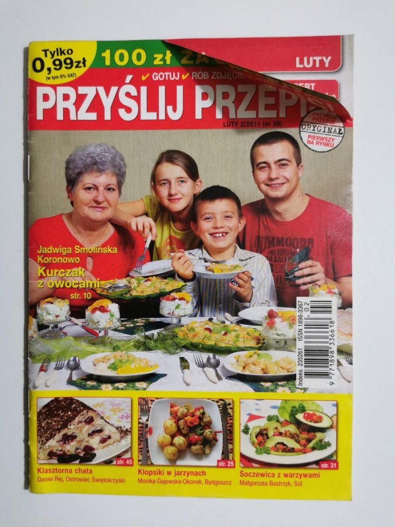 PRZYŚLIJ PRZEPIS! LUTY 2/2011 (NR 39)