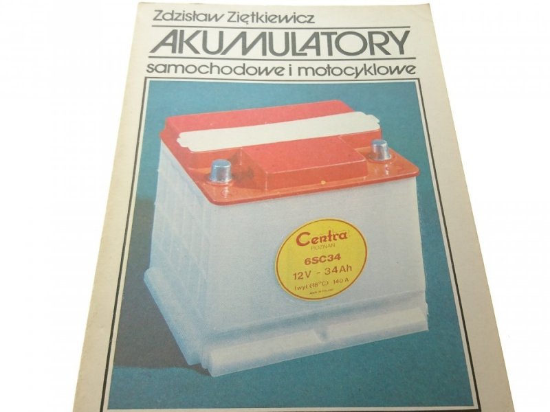 AKUMULATORY SAMOCHODOWE I MOTOCYKLOWE (1983)