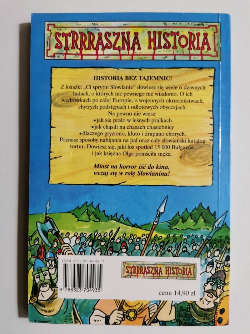 STRRRASZNA HISTORIA. CI SPRYTNI SŁOWIANIE - Małgorzata Fabianowska 