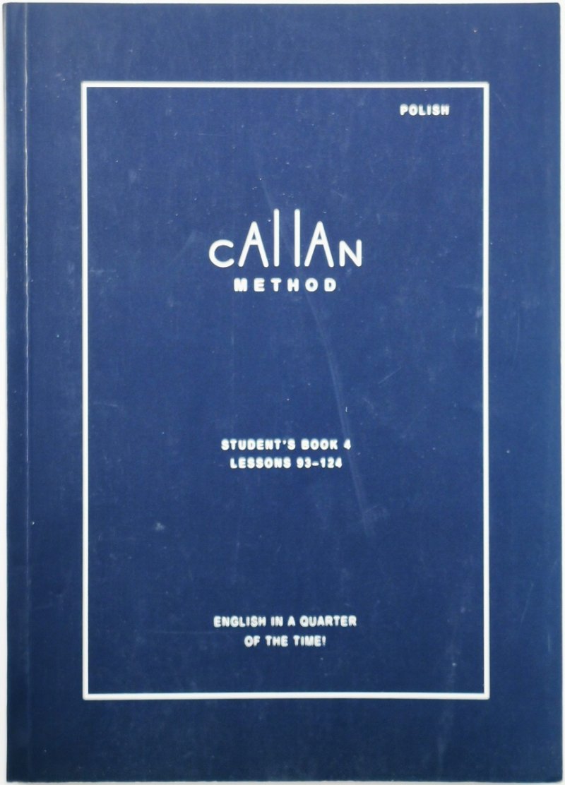 CALLAN METHOD. LESSONS 93-124