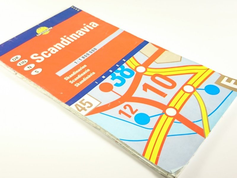 SKANDINAVIA 1: 1 800 000
