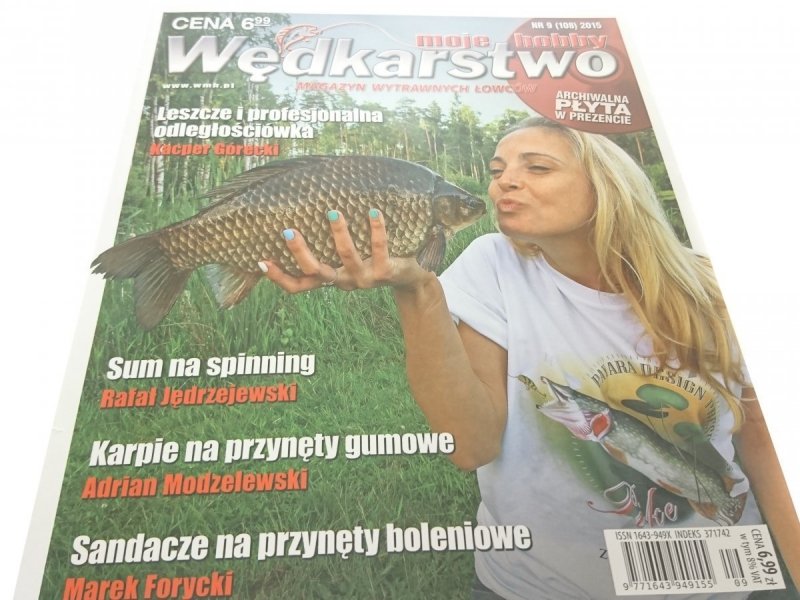 WĘDKARSTWO. MOJE HOBBY NR 9 108 2015