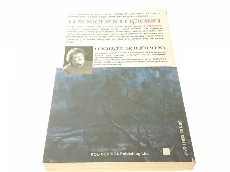 SAGA O LUDZIACH LODU TOM 23 WIOSENNA OFIARA