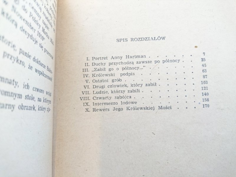 ŚLEDZTWO NA DOBRANOC - Kazimierz Błahij 1966