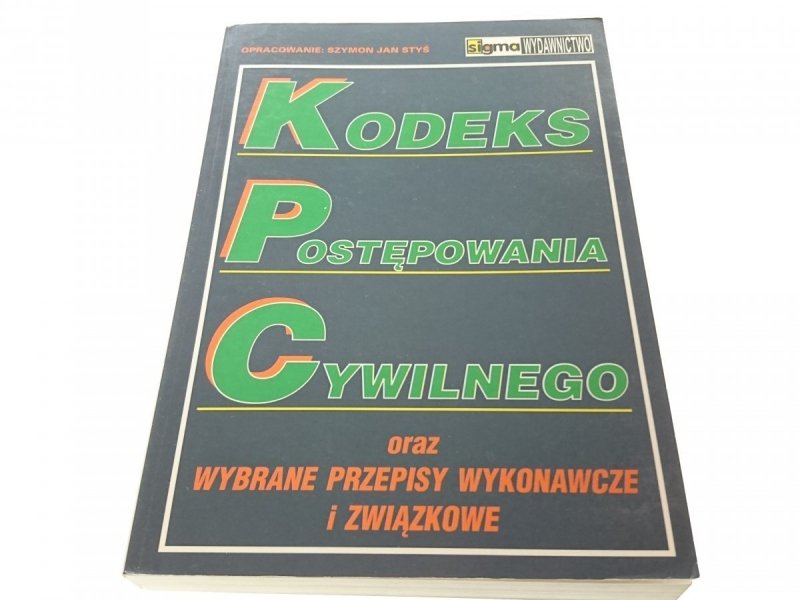 KODEKS POSTĘPOWANIA CYWILNEGO (1998)