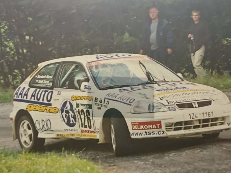 RAJD WRC 2005 ZDJĘCIE NUMER #277 HONDA CIVIC