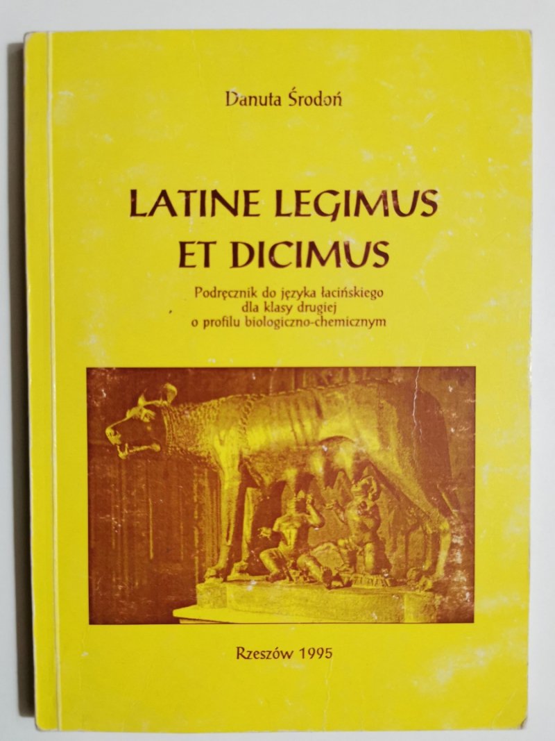 LATINE LEGIMUS ET DICIMUS - Danuta Środoń