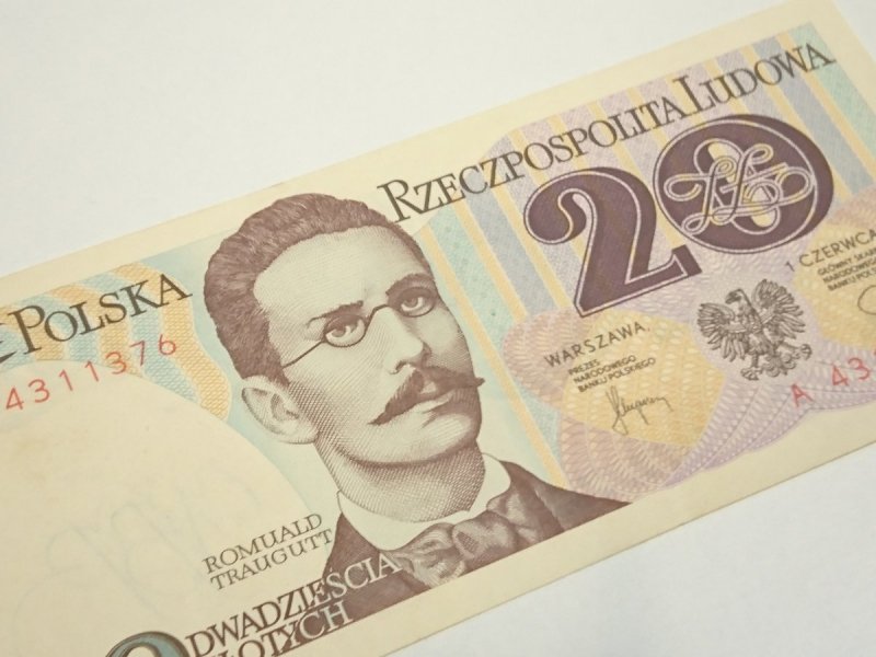 BANKNOT. POLSKA RZECZPOSPOLITA LUDOWA 20 ZŁ