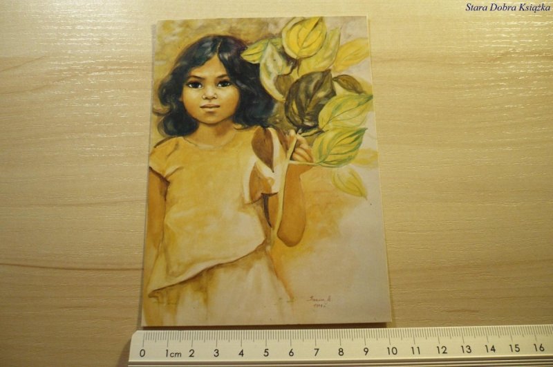 PORTRET DZIEWCZYNKI #2 MAL. D. MUSZYŃSKA-ZAMORSKA