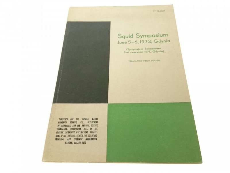 SQUID SYMPOSIUM JUNE 5-6, 1973, GDYNIA