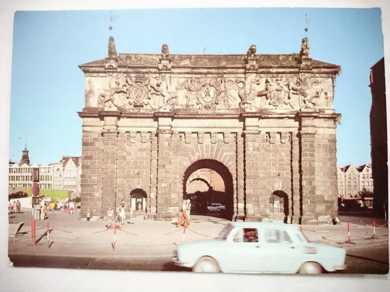 GDAŃSK. BRAMA WYŻYNNA, WZNIESIONA W 1575 ROKU FOT. J. MAKAREWICZ