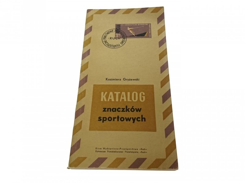 KATALOG ZNACZKÓW SPORTOWYCH - Gryżewski (1963)
