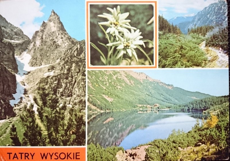 TATRY WYSOKIE. CZTERY UJĘCIA FOT. OLSZEWSKI I INNI