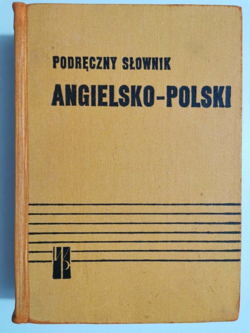 PODRĘCZNY SŁOWNIK ANGIELSKO-POLSKI - Jan Stanisławski 1974