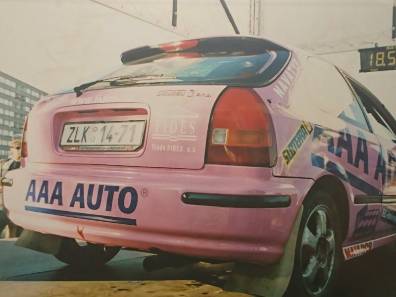 RAJD WRC 2005 ZDJĘCIE NUMER #118 HONDA CIVIC