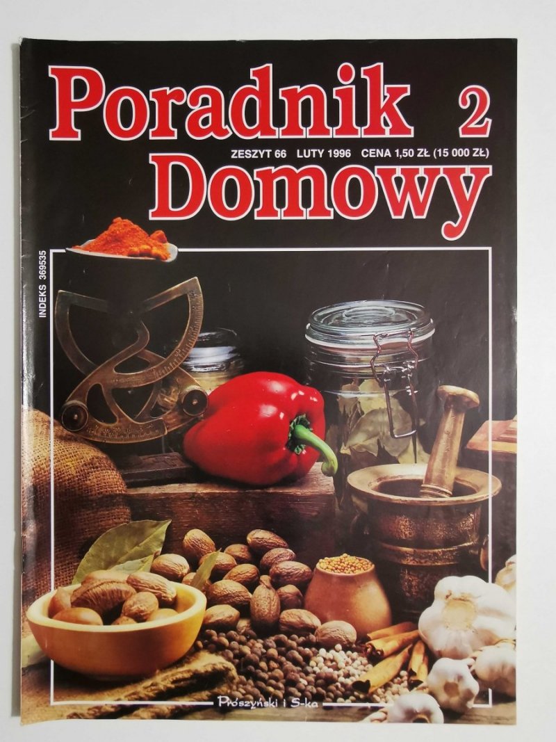 PORADNIK DOMOWY 2 ZESZYT 66 LUTY 1996