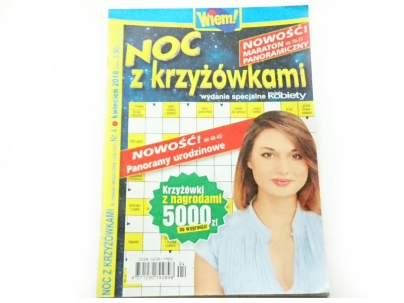NOC Z KRZYŻÓWKAMI NR 4 KWIECIEŃ 2018
