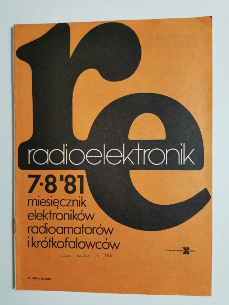 RADIOELEKTRONIK NR 7-8'81