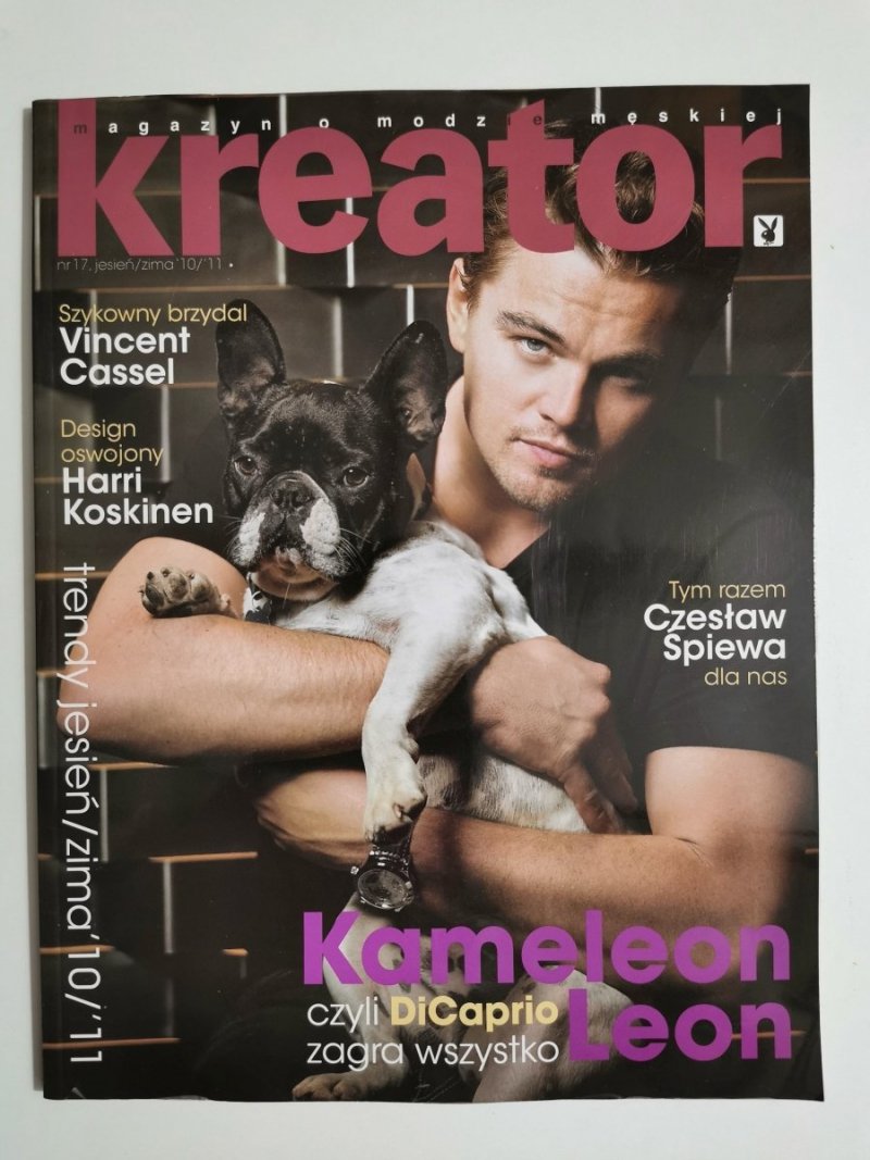 KREATOR NR 17 JESIEŃ/ZIMA '10/'11 DICAPRIO