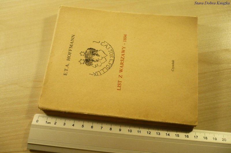LIST Z WARSZAWY 1804 - E. T. A. Hoffmann (1973)