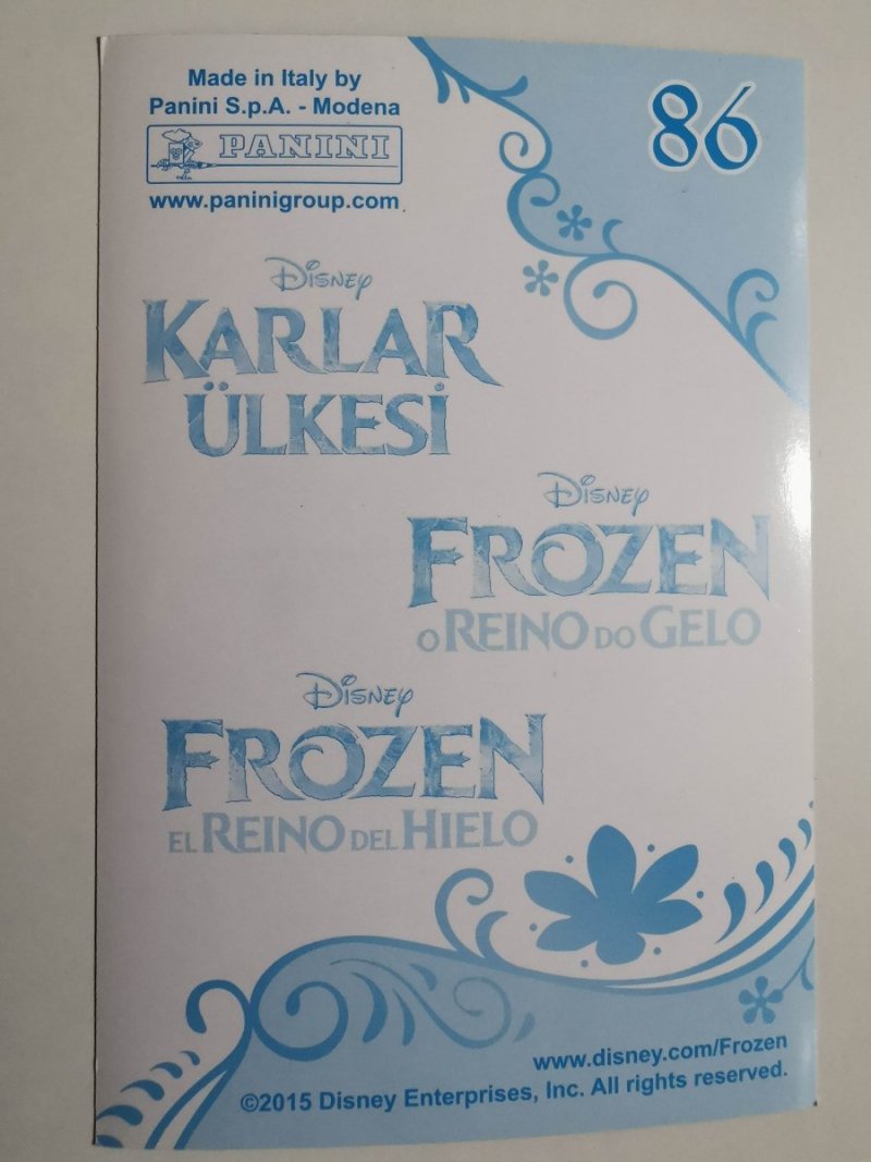FROZEN. KARTA NR. 86