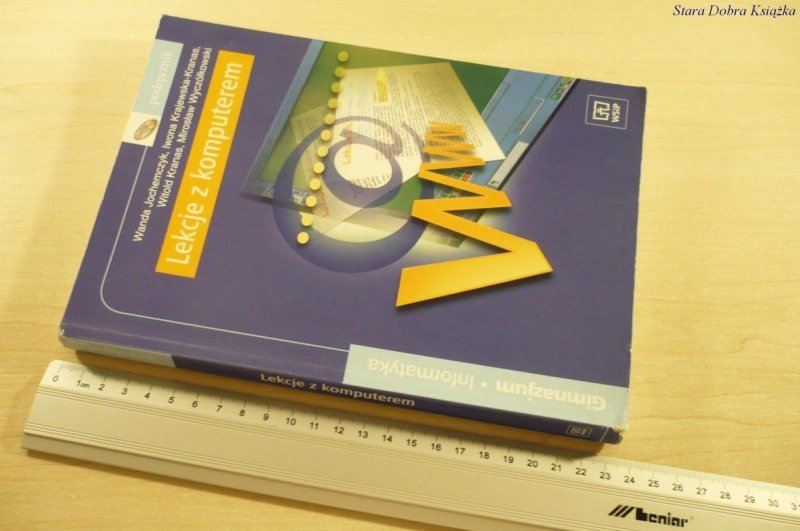 LEKCJE Z KOMPUTEREM. GIMNAZJUM PODR. (2003) BEZ CD