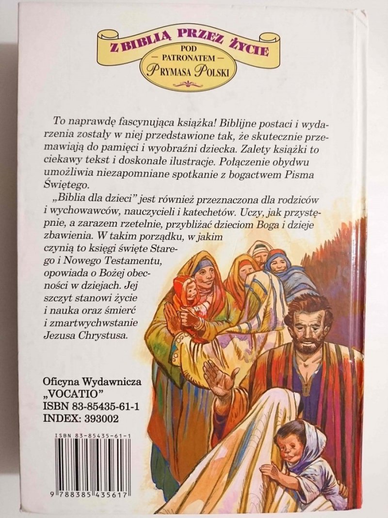 BIBLIA DLA DZIECI - Anne de Graaf 1994