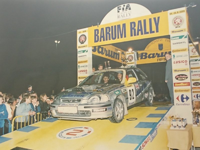 RAJD WRC 2005 ZDJĘCIE NUMER #025 HONDA CIVIC