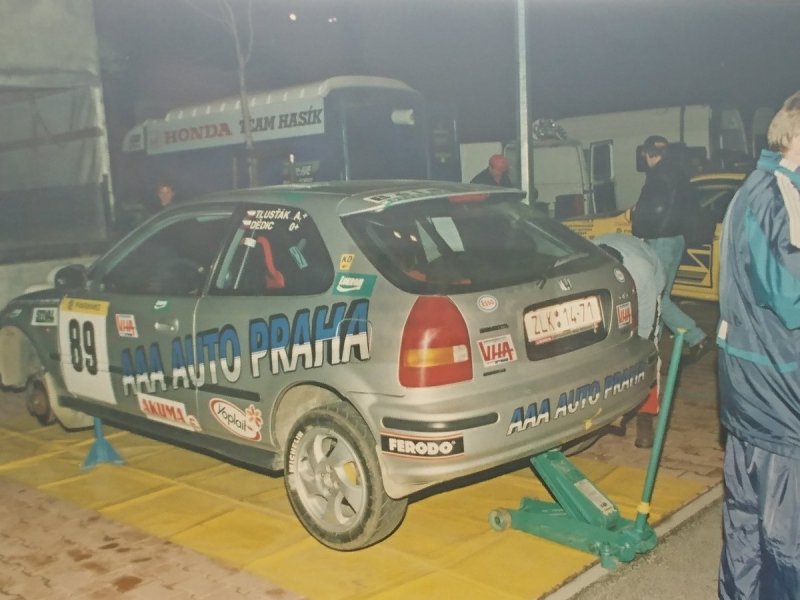 RAJD WRC 2005 ZDJĘCIE NUMER #226 HONDA CIVIC