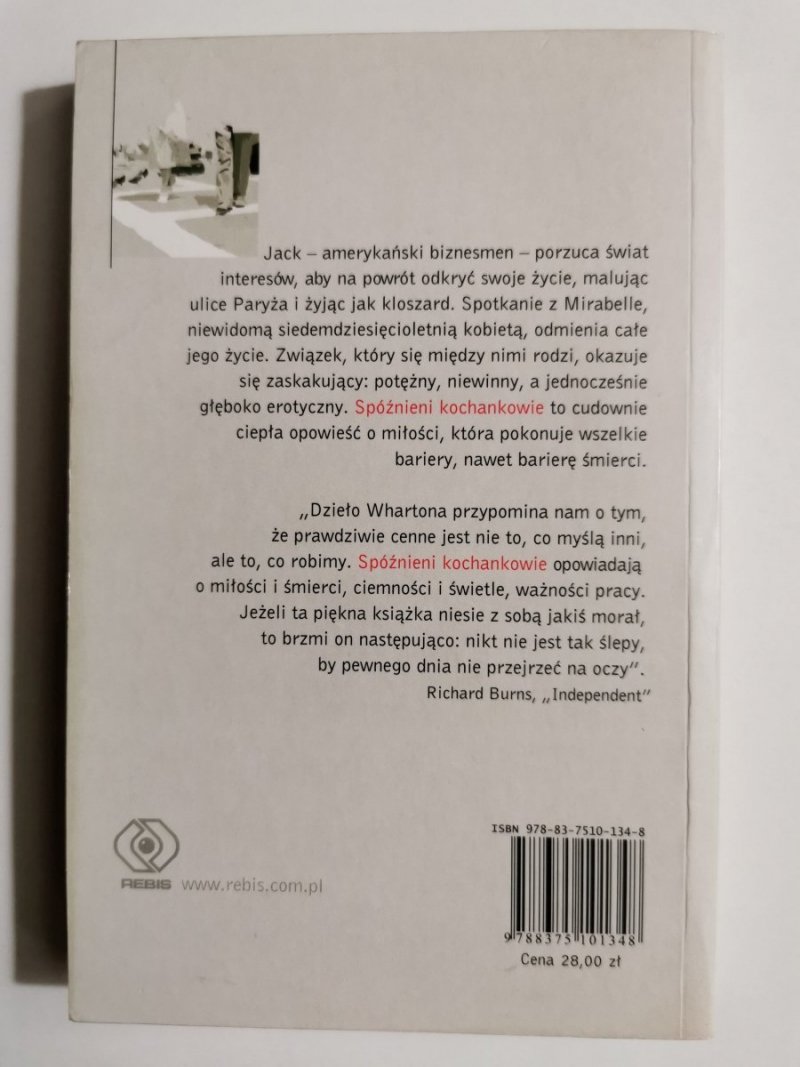 SPÓŹNIENI KOCHANKOWIE - William Wharton 