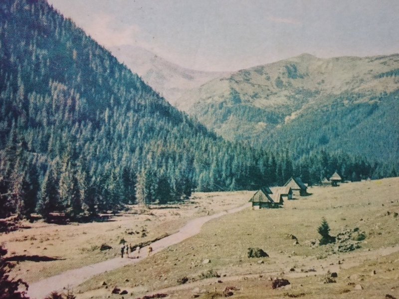 TATRY ZACHODNIE. WIDOK Z POLANY... FOT. KACZYŃSKI