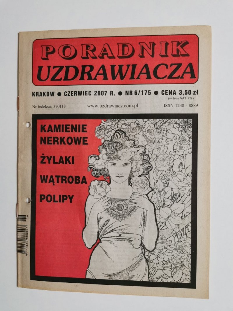 PORADNIK UZDRAWIACZA NR 6/175 CZERWIEC 2007 r.