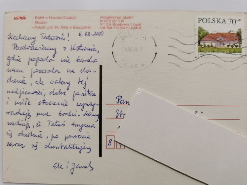 USTROŃ. CZTERY UJĘCIA FOT. MAZURKIEWICZ, DRABIK