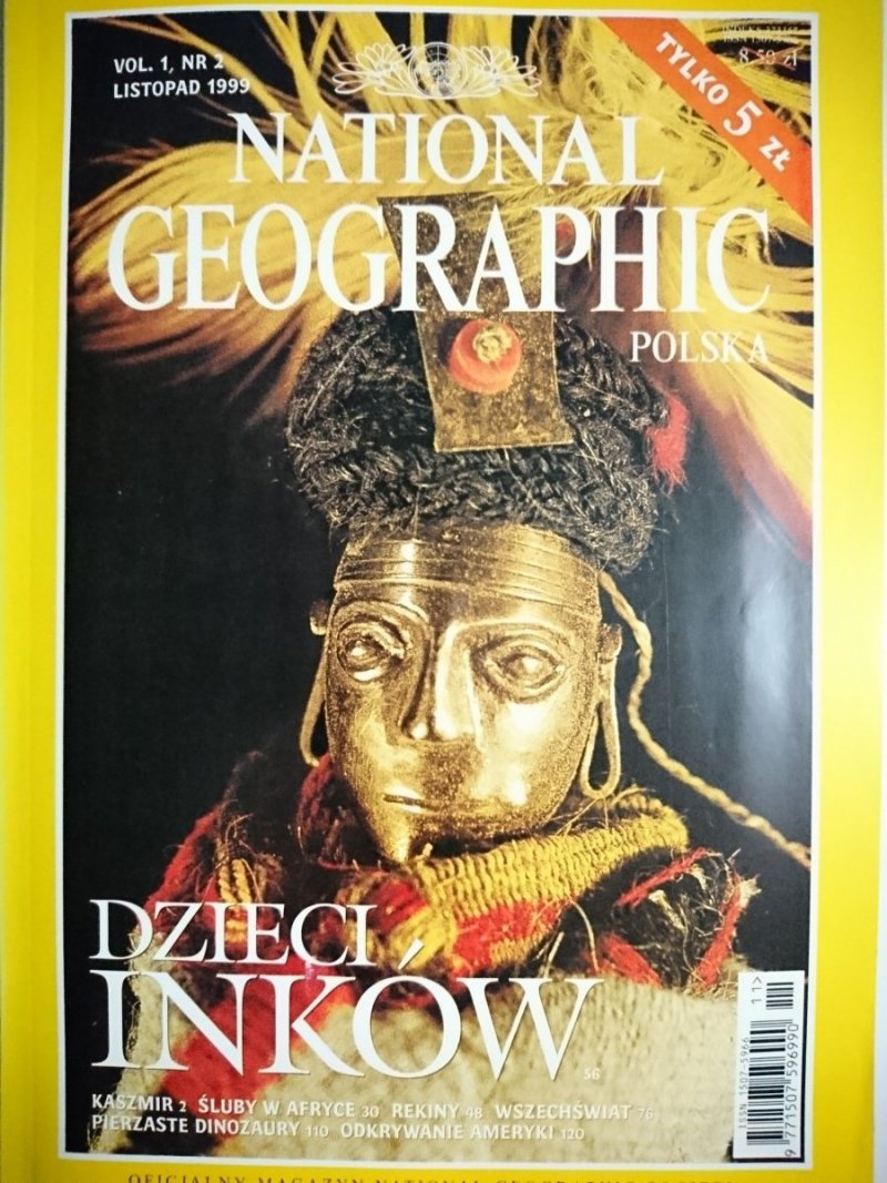 NATIONAL GEOGRAPHIC POLSKA 11-1999 + DODATEK