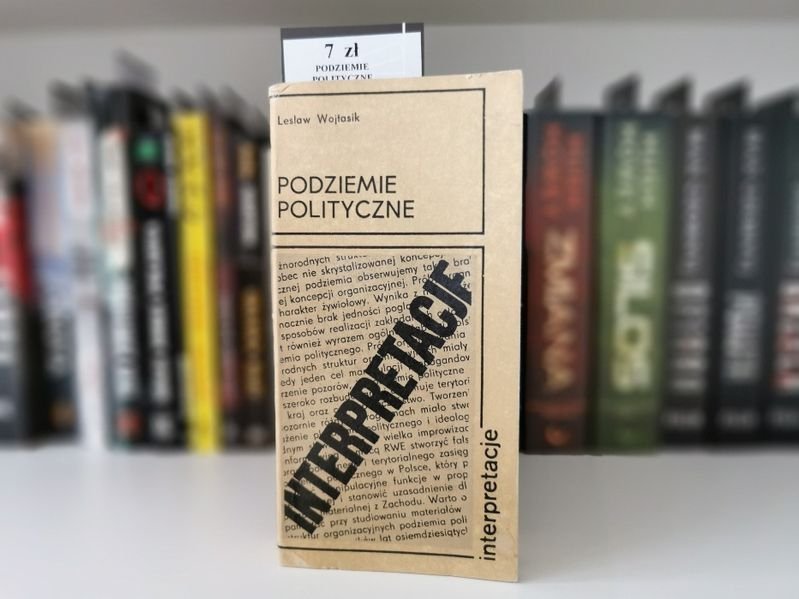 Podziemie polityczne - Lesław Wojtasik