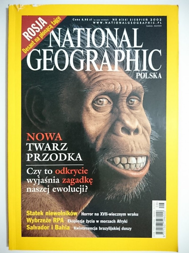 NATIONAL GEOGRAPHIC POLSKA   8-2002