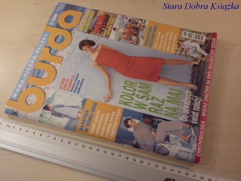 BURDA 5/2000 KOLOR W SAM RAZ NA MAJ