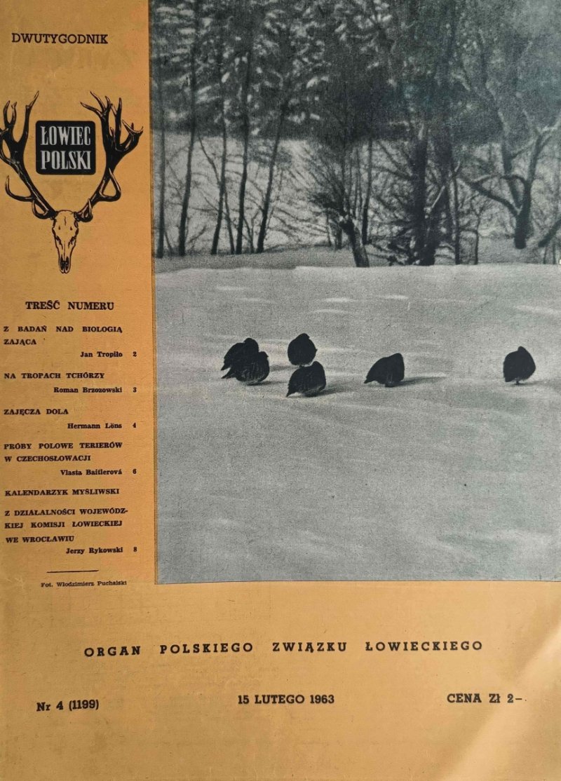 ŁOWIEC POLSKI NR 4/1963