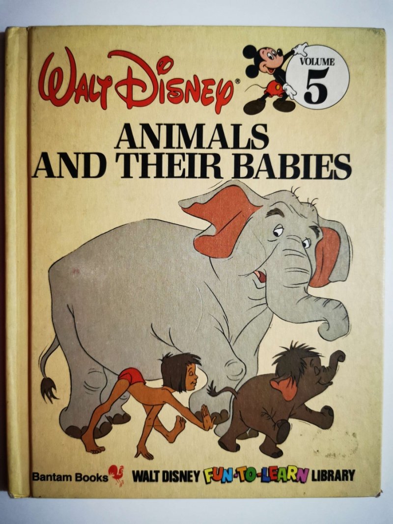 WALT DISNEY ANIMALS AND THEIR BABIES VOLUME 5