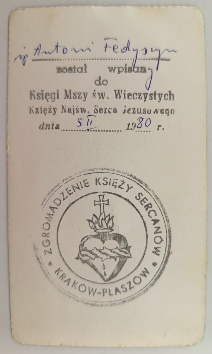 ŚWIĘTY Z DZIECKIEM NA RĘKACH