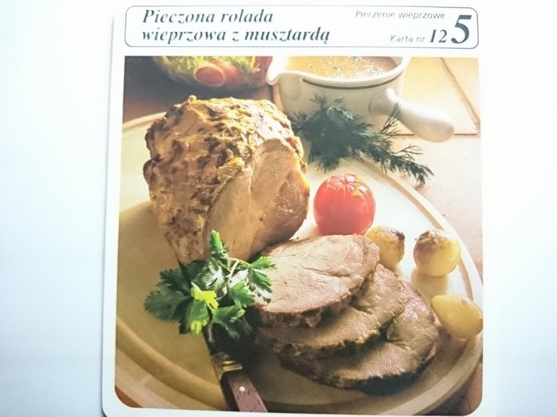 KARTA KULINARNA NR 12 PIECZONA ROLADA WIEPRZOWA