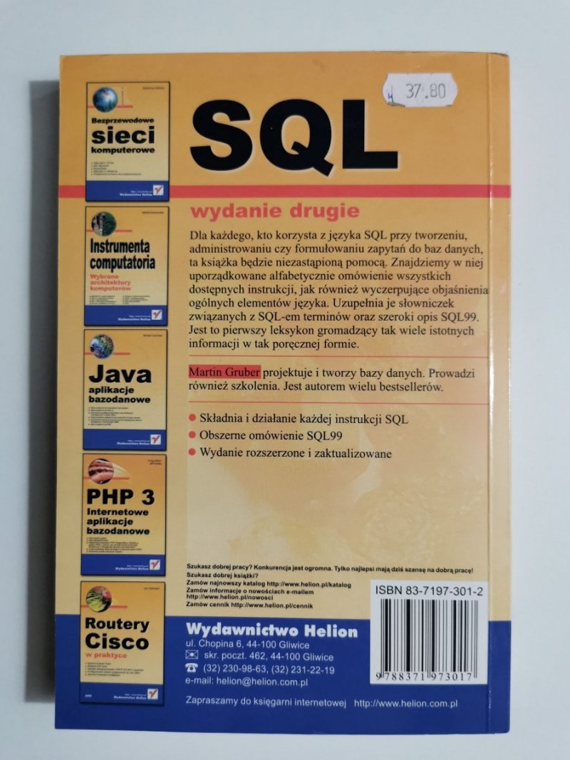 SQL - Martin Gruber 2000