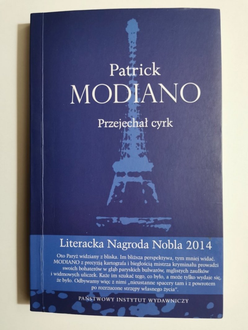 PRZEJECHAŁ CYRK - Patrick Modiano 