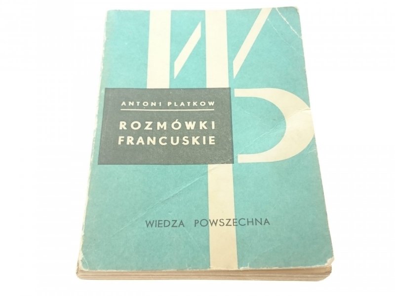 ROZMÓWKI FRANCUSKIE - Antoni Platkow 1974