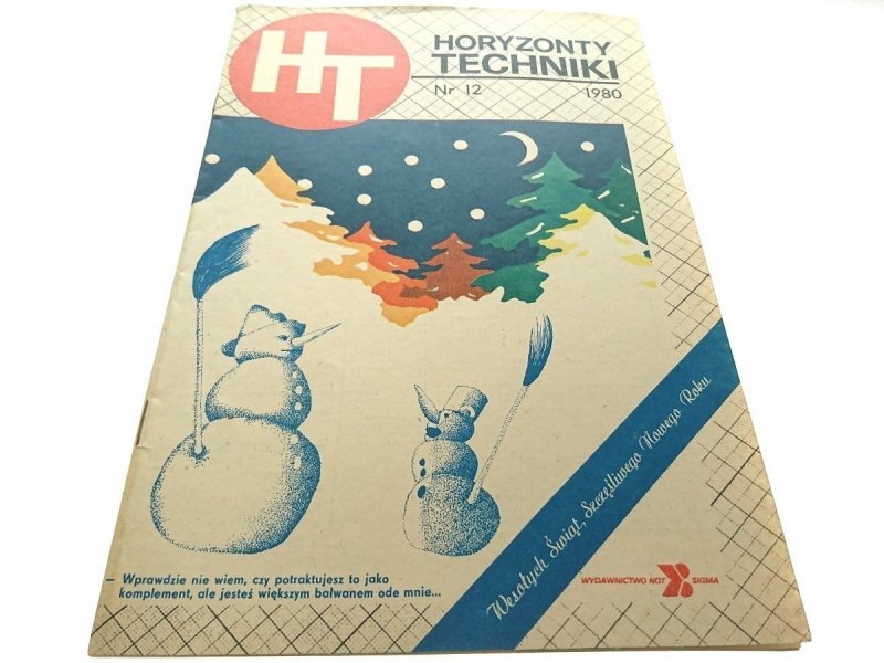 HORYZONTY TECHNIKI 12 1980